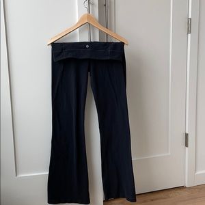 Lululemon black bootcut yoga pants